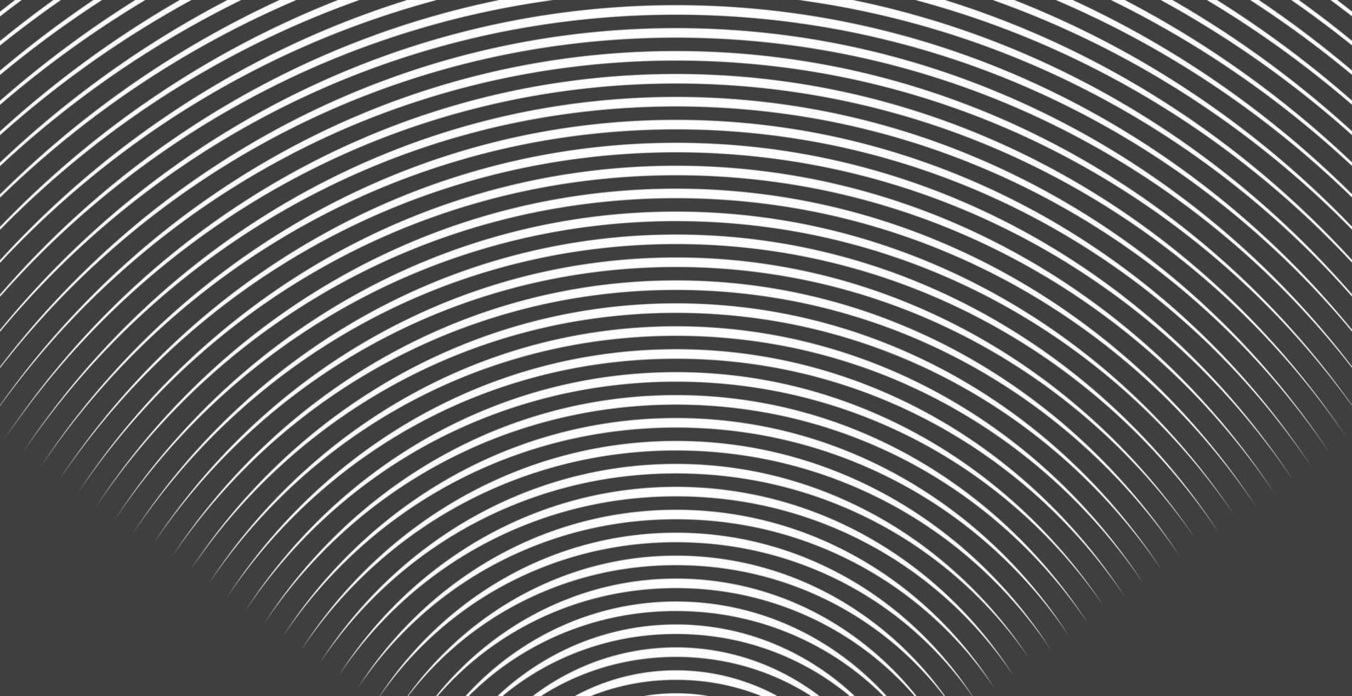 abstrakt vektor cirkel halvton svart bakgrund.
