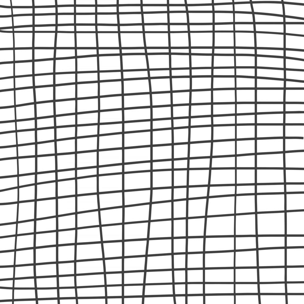 handgezeichnete abstrakte Musterlinien, Striche. Vektor-Grunge-Pinsel. vektor