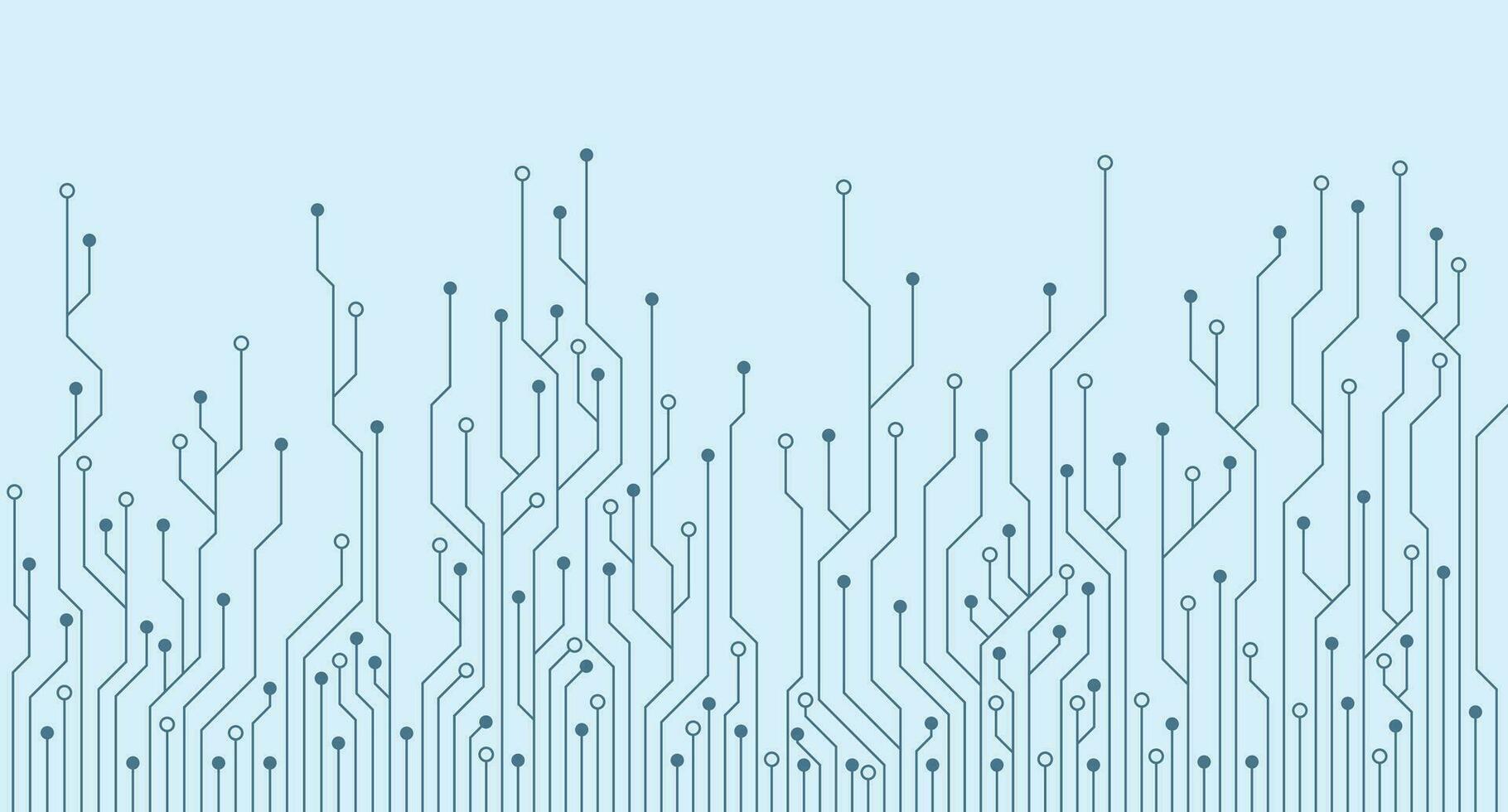 Schaltkreis Tafel Elektronik Digital Technologie. abstrakt Technologie Hintergrund. Schaltkreis Tafel mit Kopieren Raum. futuristisch Schaltkreis Tafel. Vektor Illustration