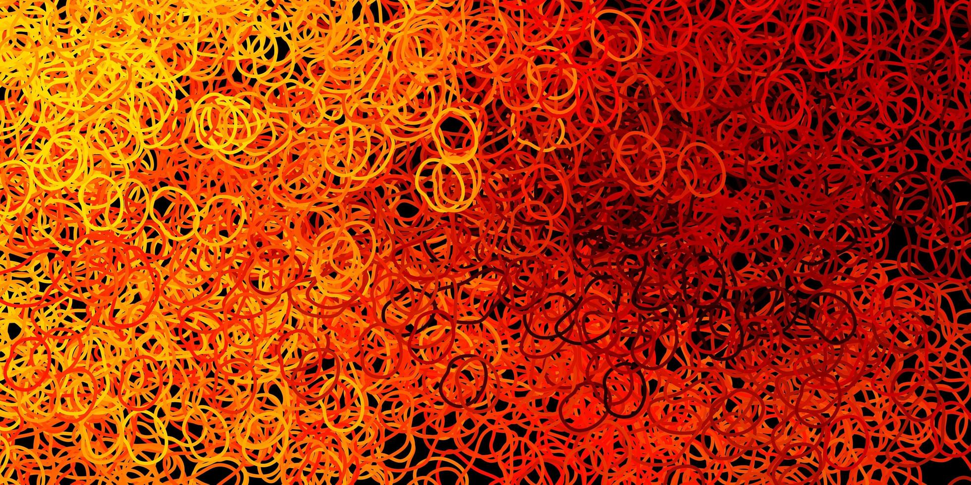 mörk orange vektor konsistens med memphis former.