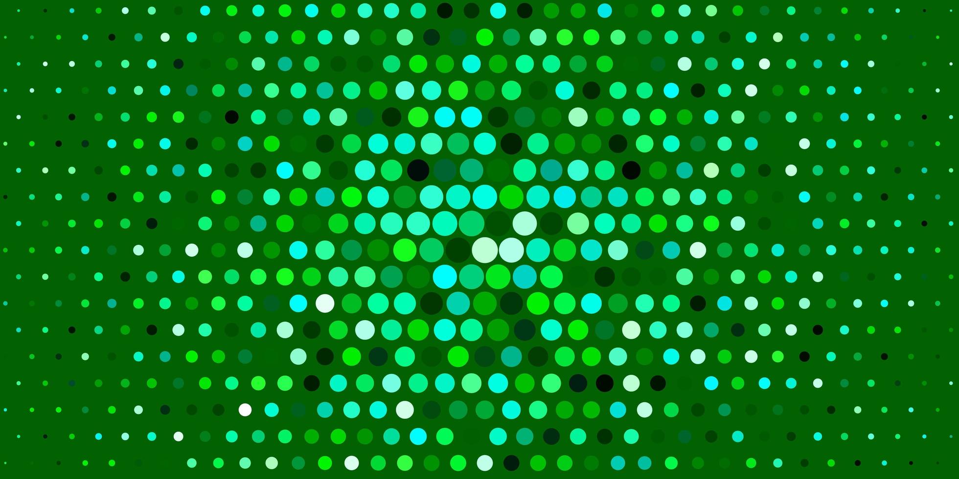 ljusblå, grön vektorstruktur med cirklar. vektor