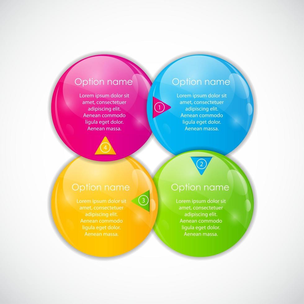 infografiska mallar för affärsvektorillustration. vektor