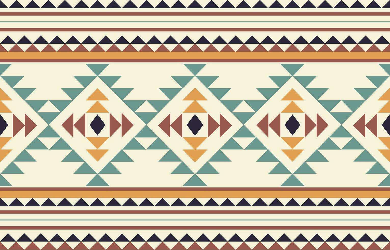 etnisk abstrakt ikat konst. aztec prydnad skriva ut. geometrisk etnisk mönster sömlös Färg orientalisk. design för bakgrund ,ridå, matta, tapet, Kläder, omslag, batik, vektor illustration.