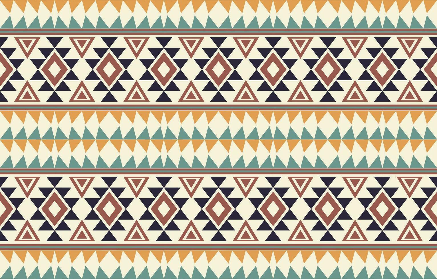 etnisk abstrakt ikat konst. aztec prydnad skriva ut. geometrisk etnisk mönster sömlös Färg orientalisk. design för bakgrund ,ridå, matta, tapet, Kläder, omslag, batik, vektor illustration.