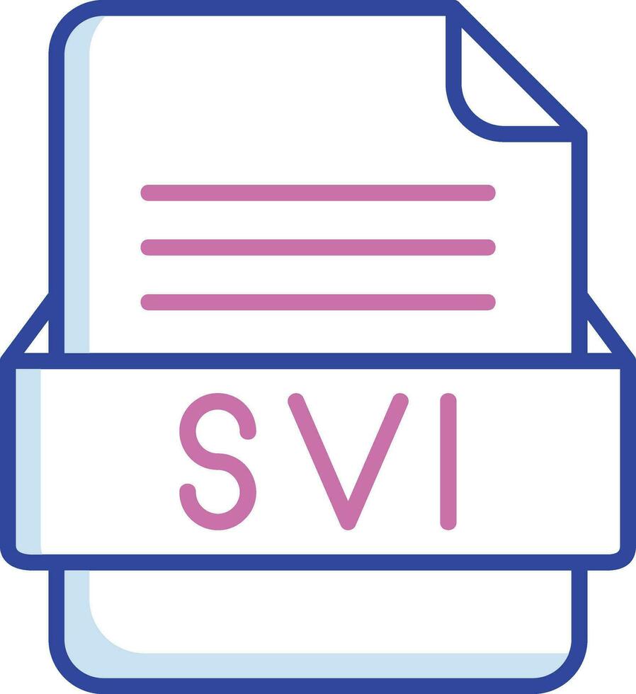 svi Datei Format Vektor Symbol