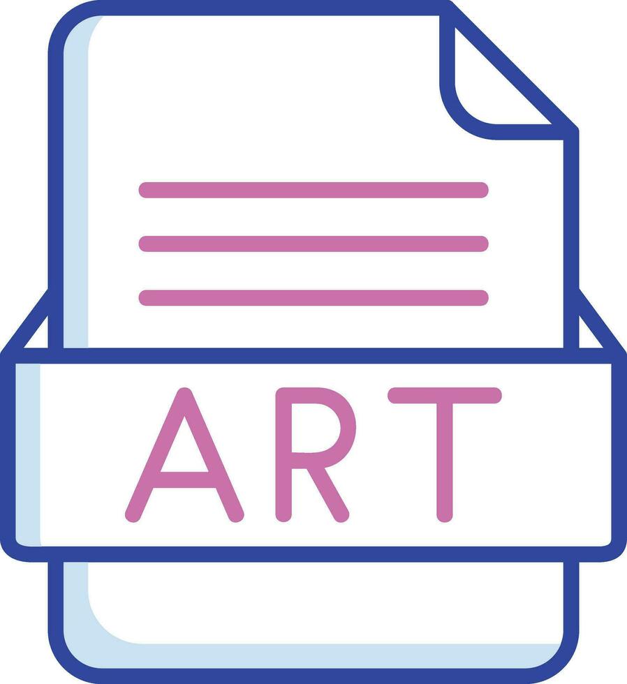 Kunst Datei Format Vektor Symbol