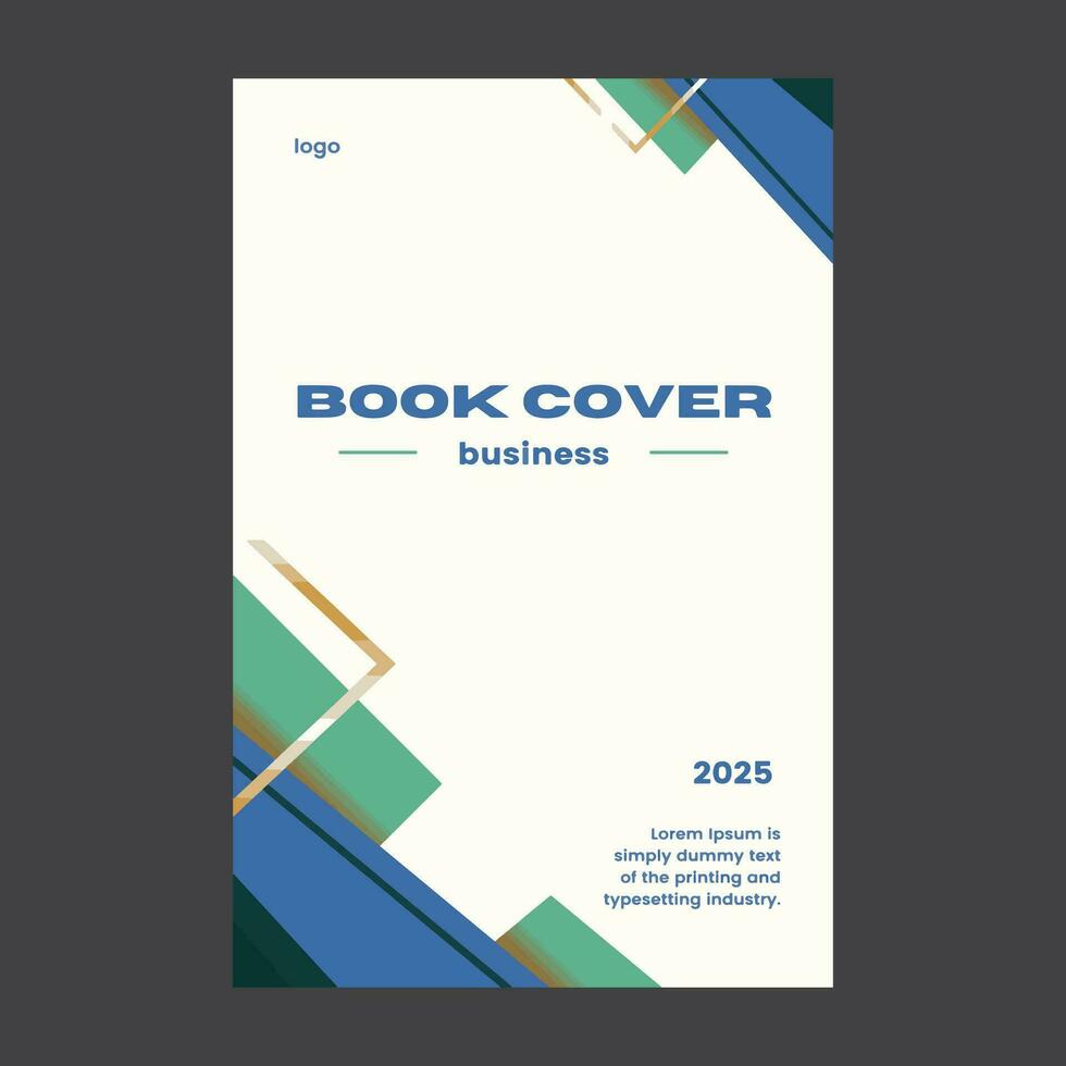 företag bok omslag mall design vektor
