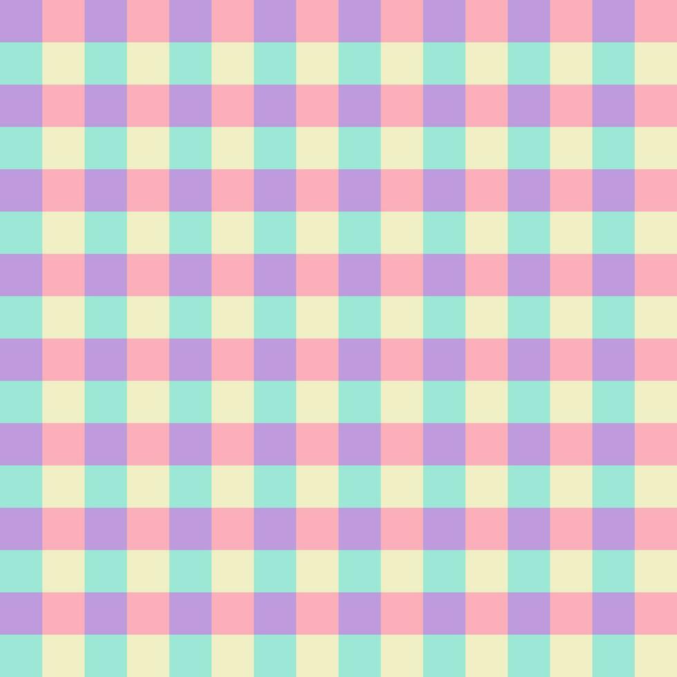 Pastell- Plaid Hintergrund Hintergrund Muster vektor