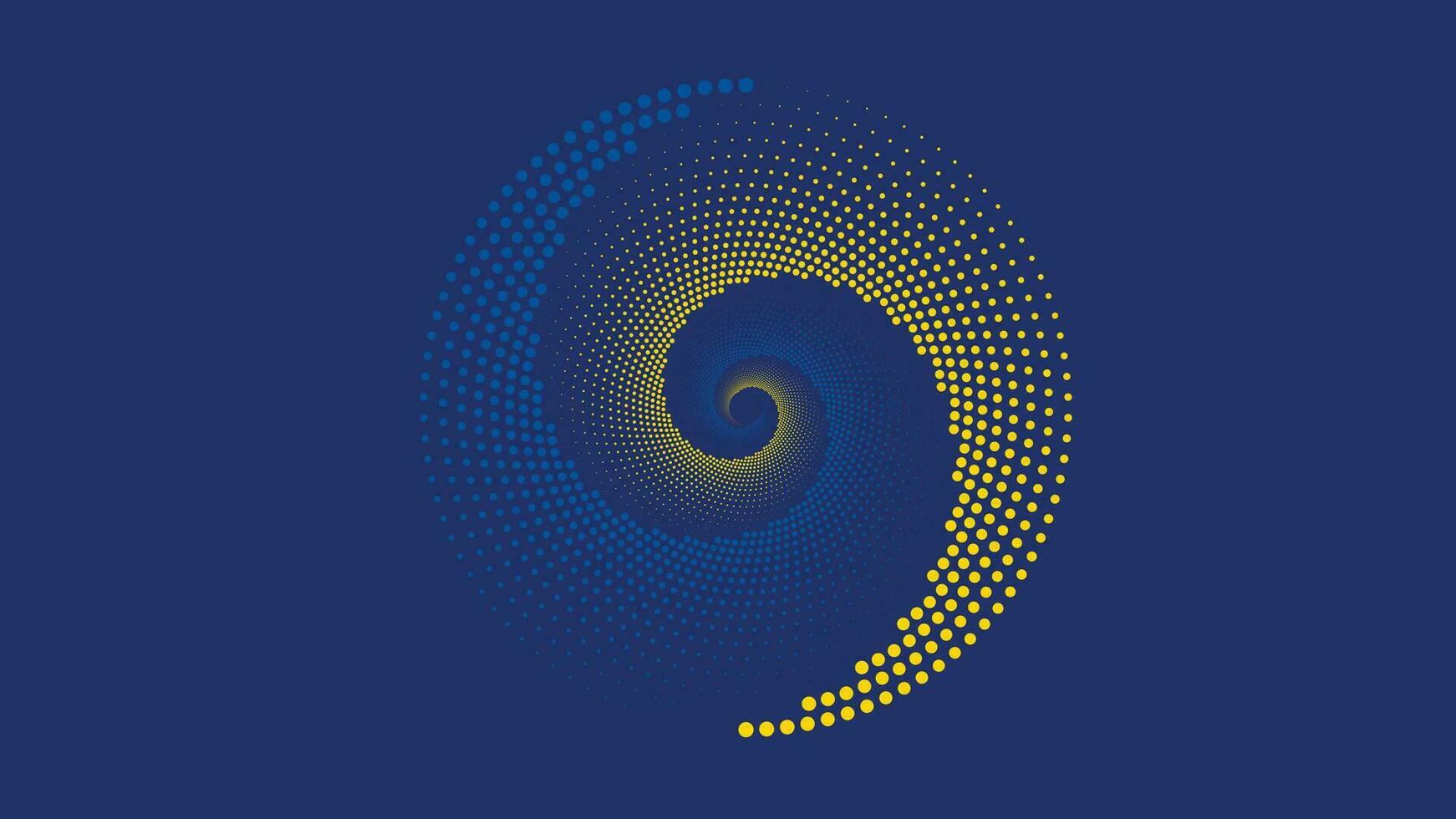 abstrakt spiral virvel spinning bakgrund i enkel stil. detta kreativ design kan vara Begagnade som en baner eller hemsida Hem sida. vektor