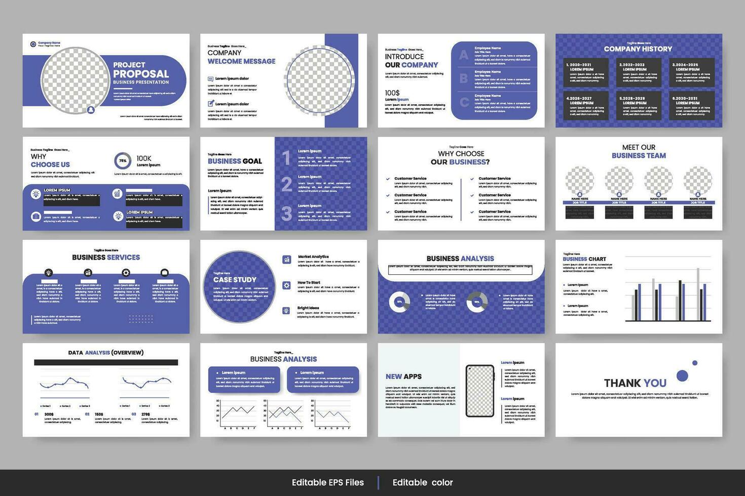 vektor företags- företag presentation och företag portfölj, profil design, projekt Rapportera, företags- profil