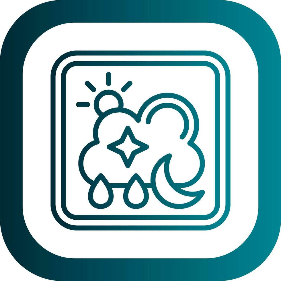 Wetter App Vektor Symbol Design