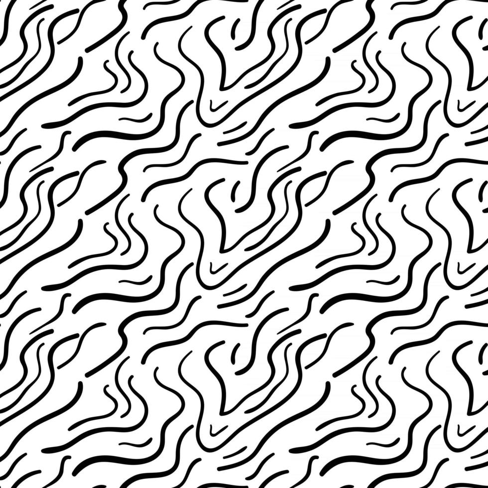 abstrakt linje oregelbundna sömlösa mönster vektor