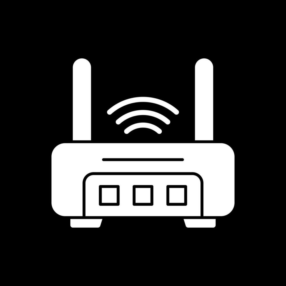 Router Vektor Symbol Design
