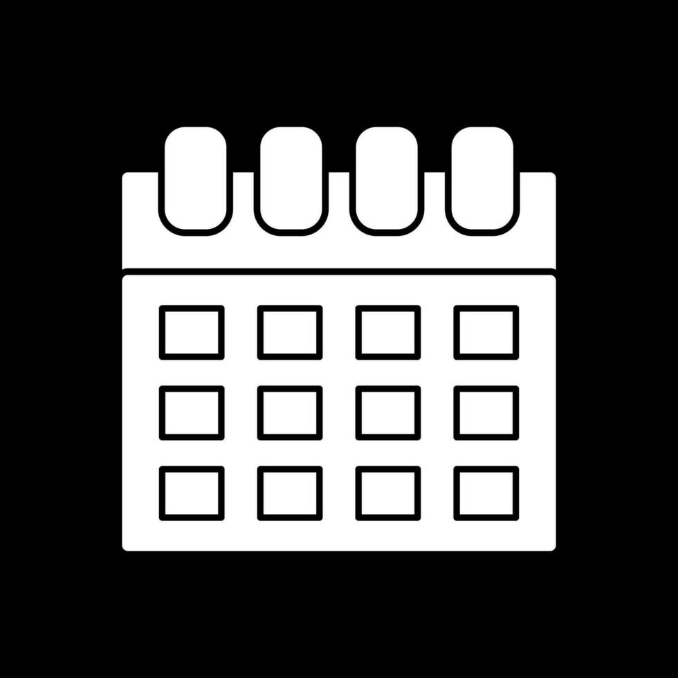 Kalender-Vektor-Icon-Design vektor