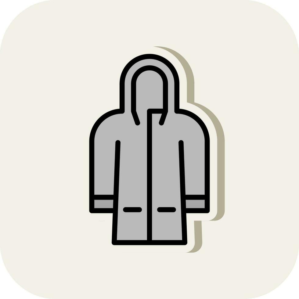 Regenjacke Vektor Symbol Design