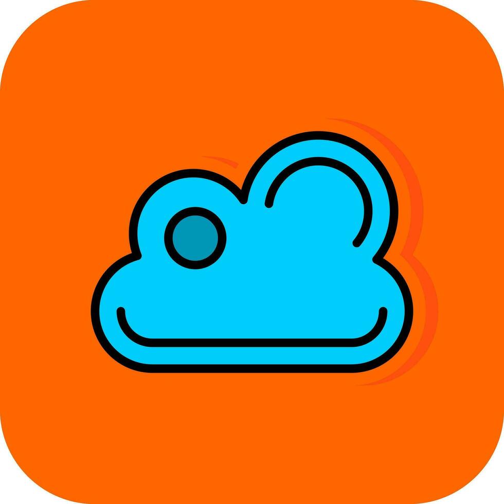 Cloud-Vektor-Icon-Design vektor