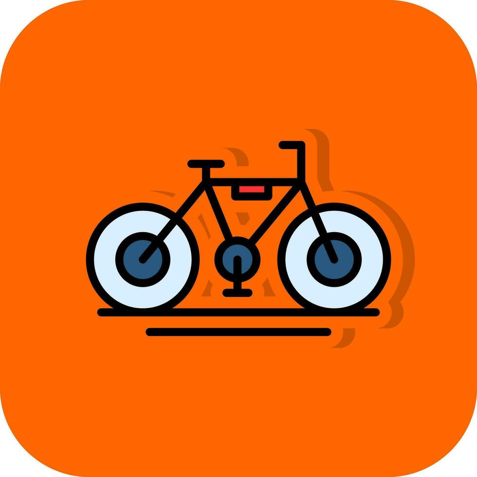 Fahrrad-Vektor-Icon-Design vektor