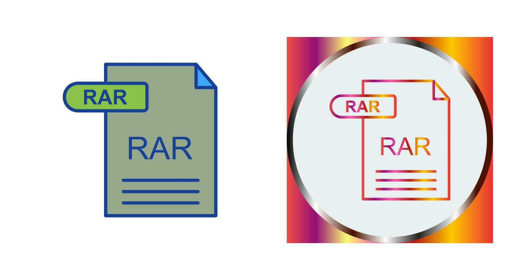 rar-Vektorsymbol vektor