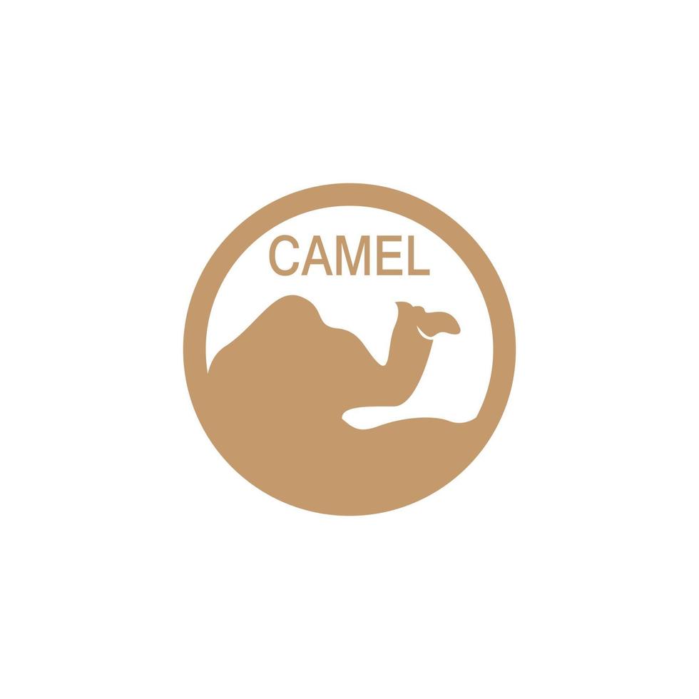 Kamel Symbol Vektor Vorlage Illustration template