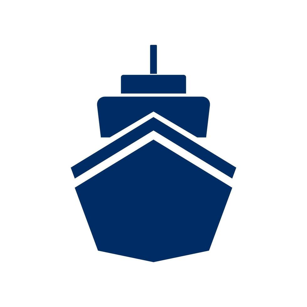fartyg segling båt ikon. vektor. vektor