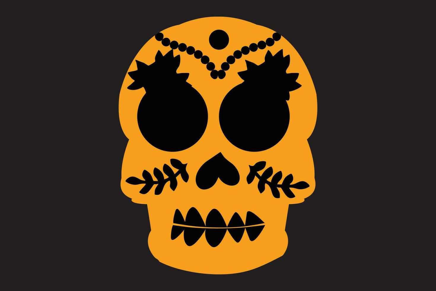 dag av de död- skallar mönster. dia de los muertos skriva ut. dag av de död- och mexikansk halloween textur. mexikansk tradition festival. dag av de död- socker skalle isolerat. dia de los muertos tatuering vektor