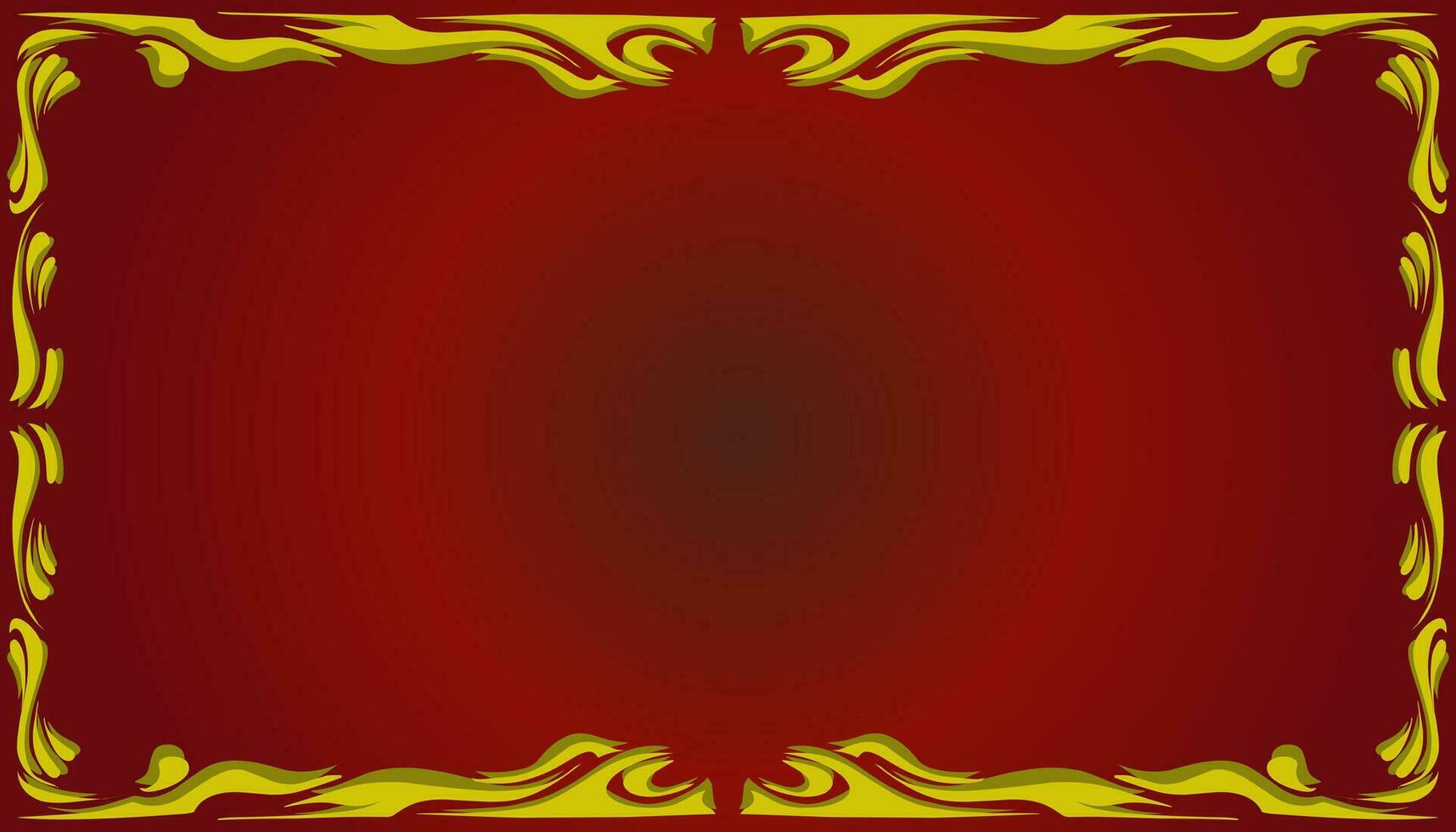 en lutning röd abstrakt bakgrund illustration med en gul ram. perfekt för inbjudan kort, bok omslag, affisch, baner, hemsida design. vektor