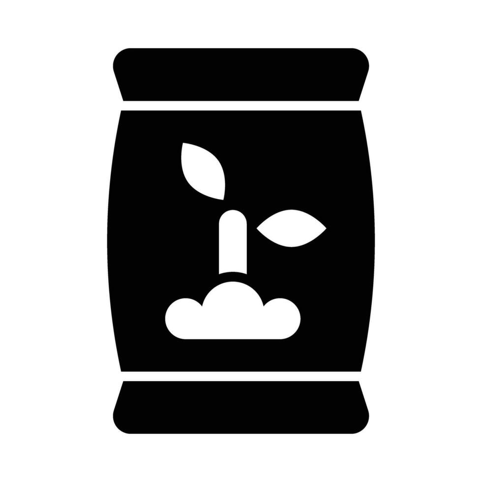 Dünger Vektor Glyphe Symbol zum persönlich und kommerziell verwenden.