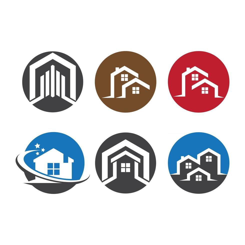 Haus Logo Bilder vektor