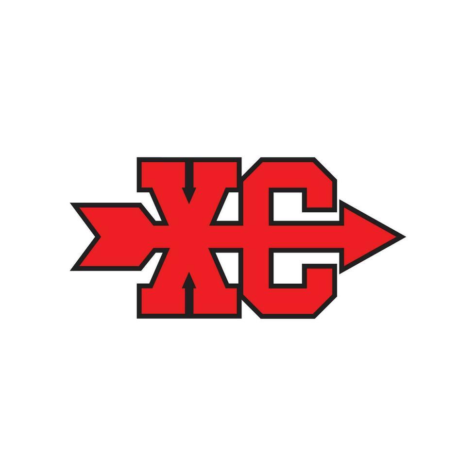 xc cc Kreuz Land t Hemd Design Vektor