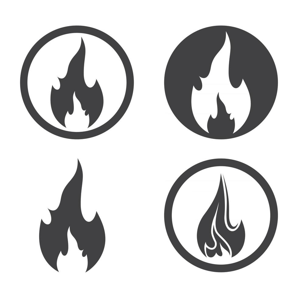 Feuer Logo Bilder vektor