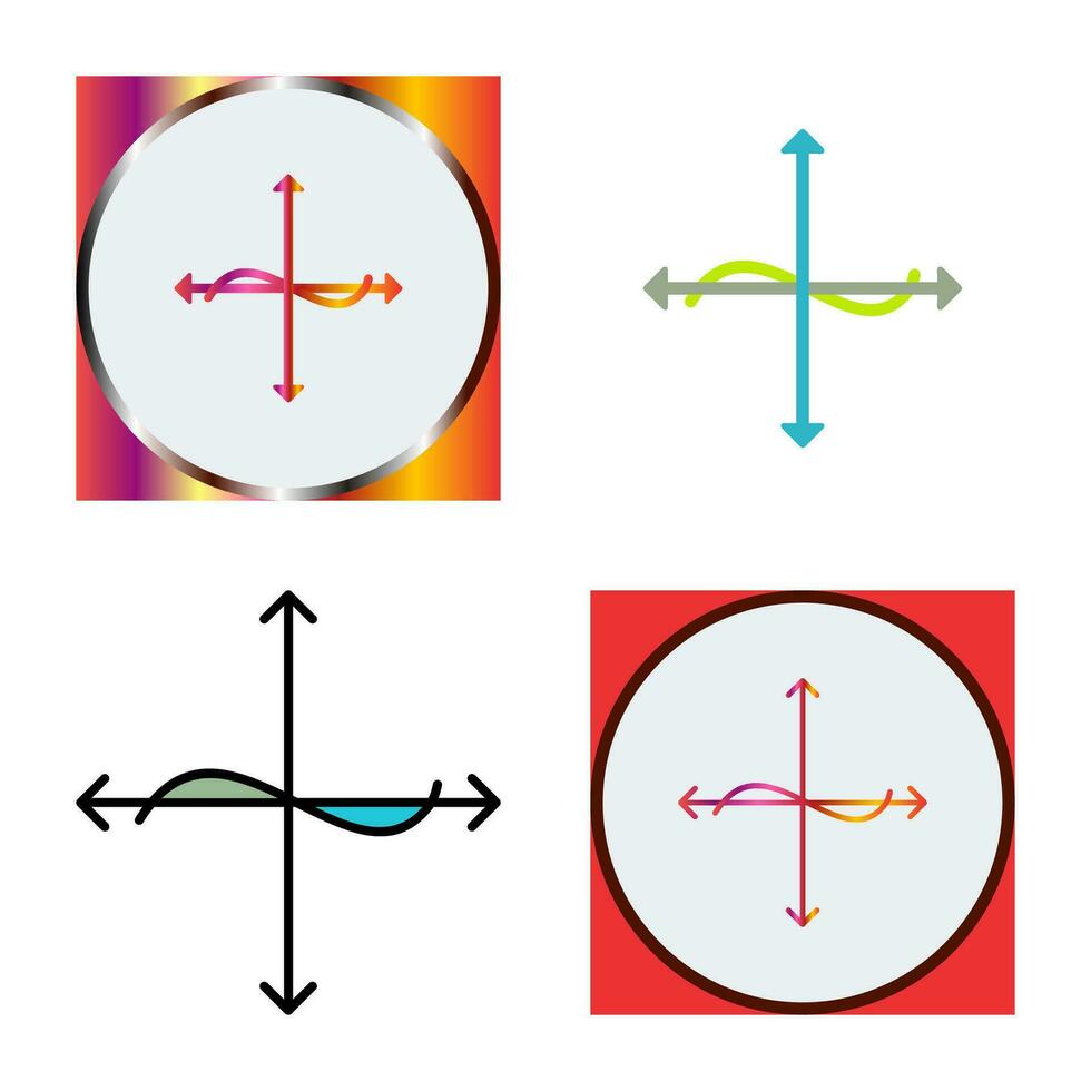 einzigartiges Diagrammvektorsymbol vektor