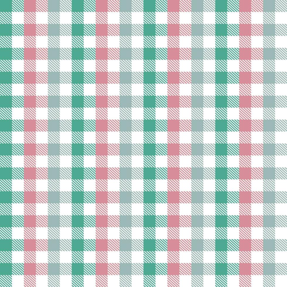 Frühling Ton Plaid Muster mit schräg Linie Innerhalb Hintergrund. Plaid Muster Hintergrund. Plaid Hintergrund. nahtlos Muster. zum Hintergrund, Dekoration, Geschenk Verpackung, Gingham Tischdecke, Decke. vektor