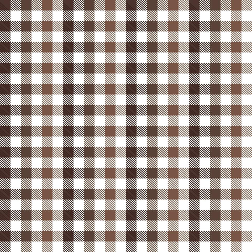 brun pläd mönster med sned linje inuti bakgrund. pläd mönster bakgrund. pläd bakgrund. sömlös mönster. för bakgrund, dekoration, gåva omslag, gingham bordsduk, filt. vektor