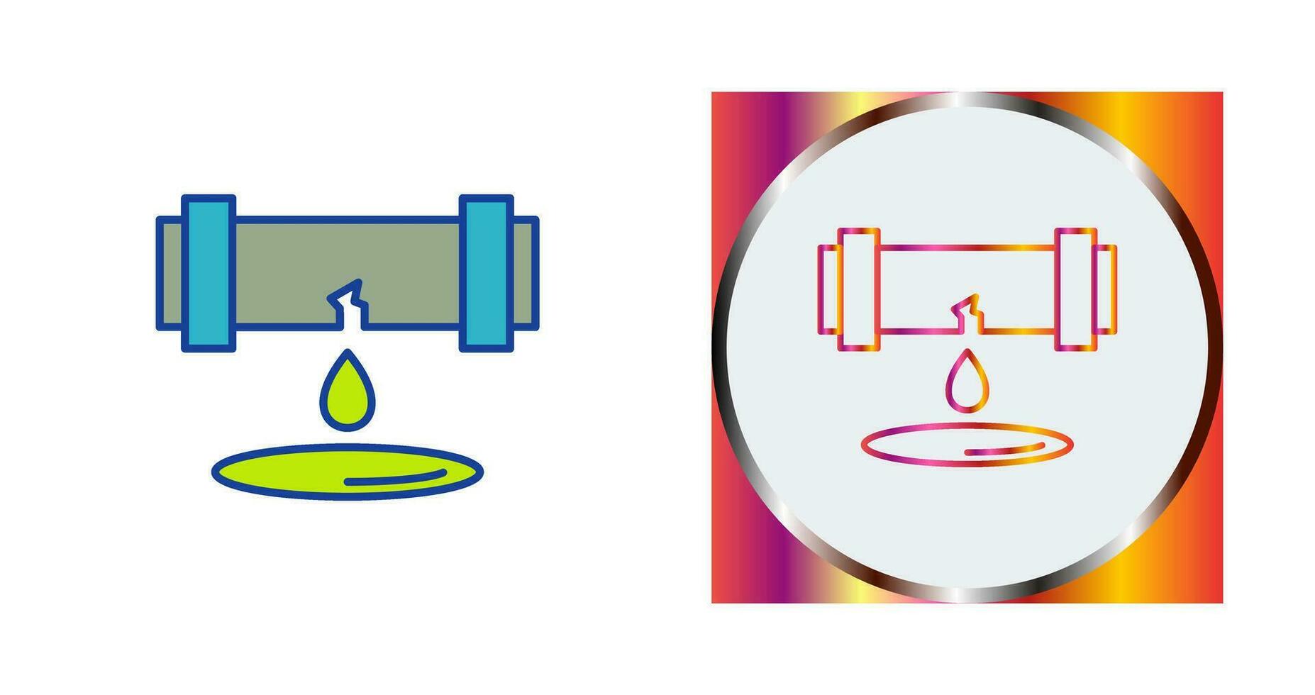 läcka vektor ikon