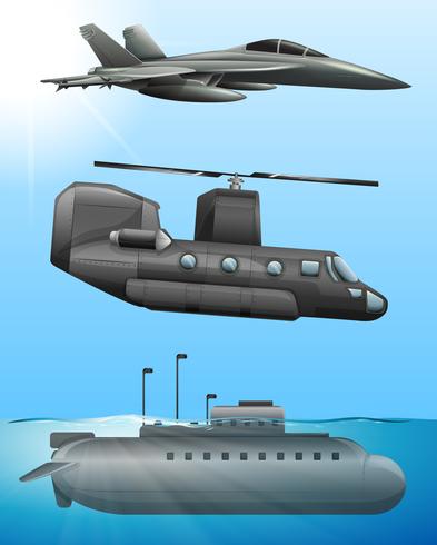 Army Air und Marine Transport vektor