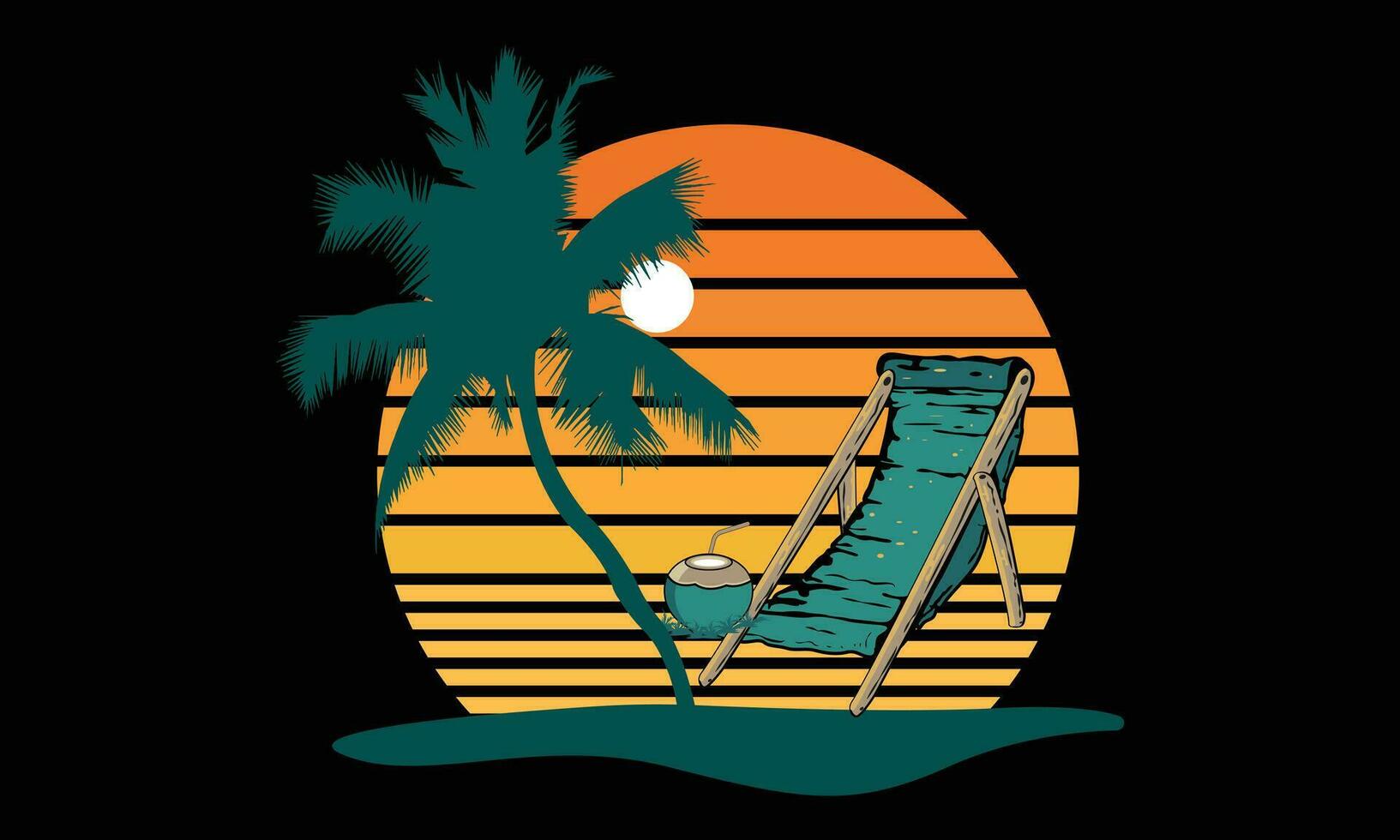 kalifornien surfing båtar färgrik strand svg illustration design, Hallå, sommar kalifornien strand vektor t-shirt design.