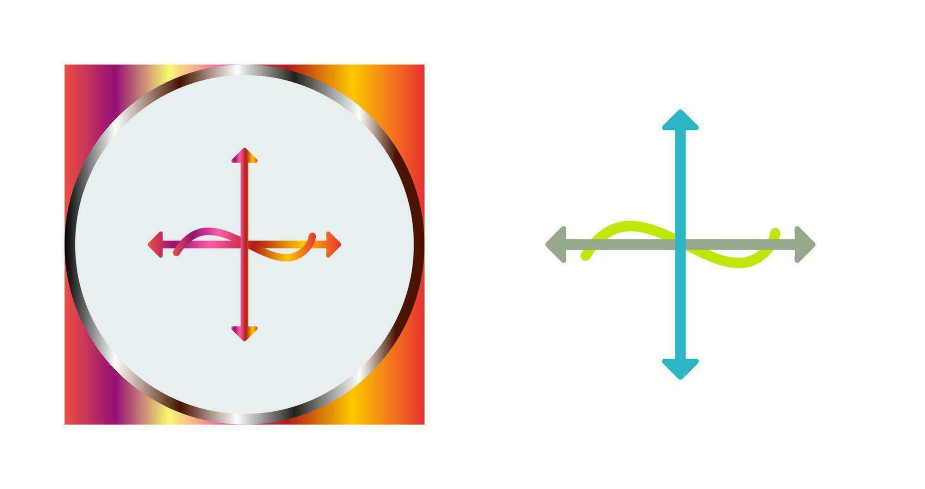 einzigartiges Diagrammvektorsymbol vektor