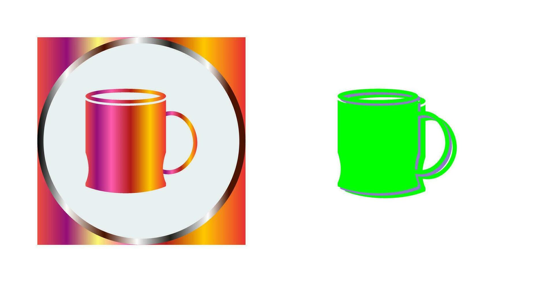 Kaffeetasse Vektor-Symbol vektor