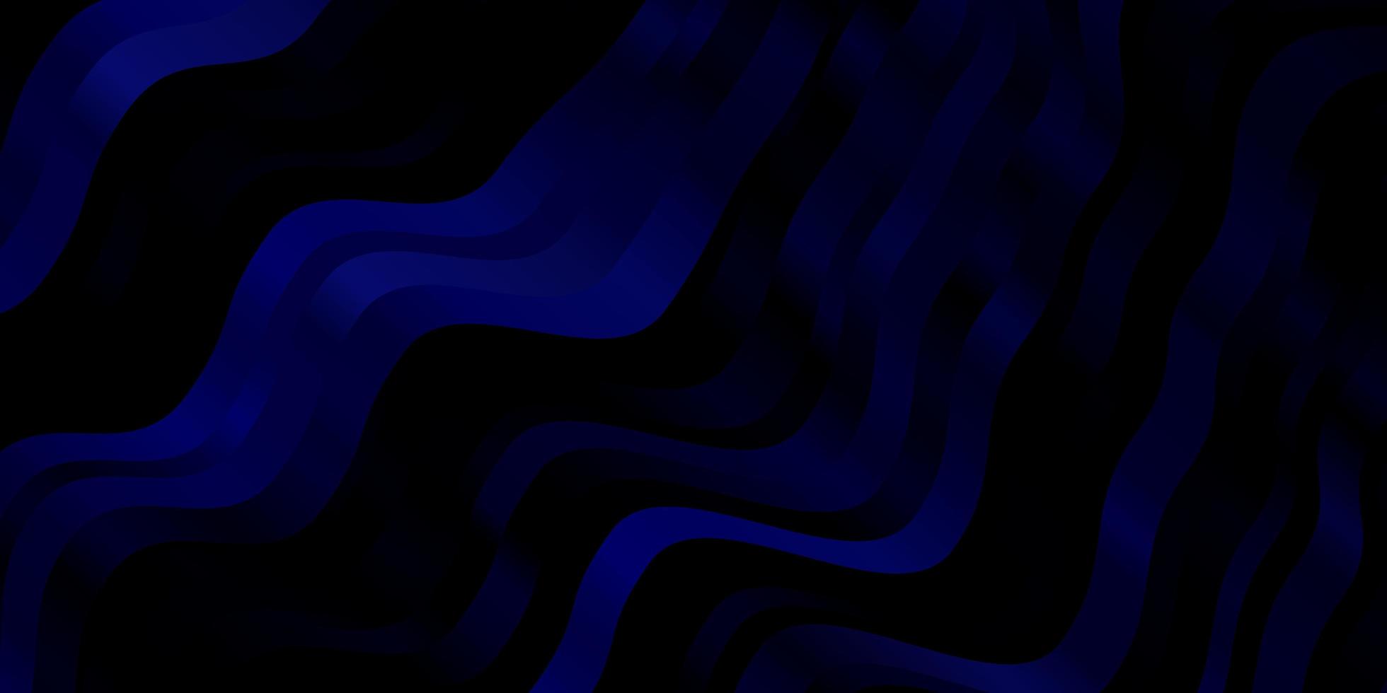 mörkblå vektormall med sneda linjer. vektor