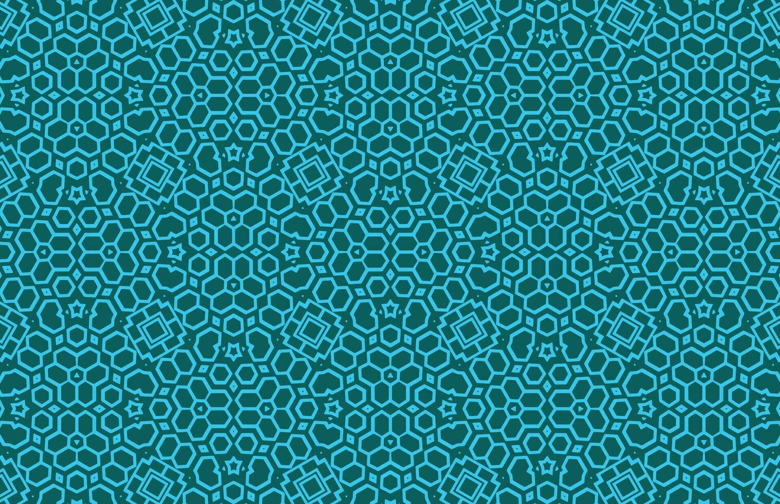 blå sexhörning geometrisk Ränder design mönster vektor