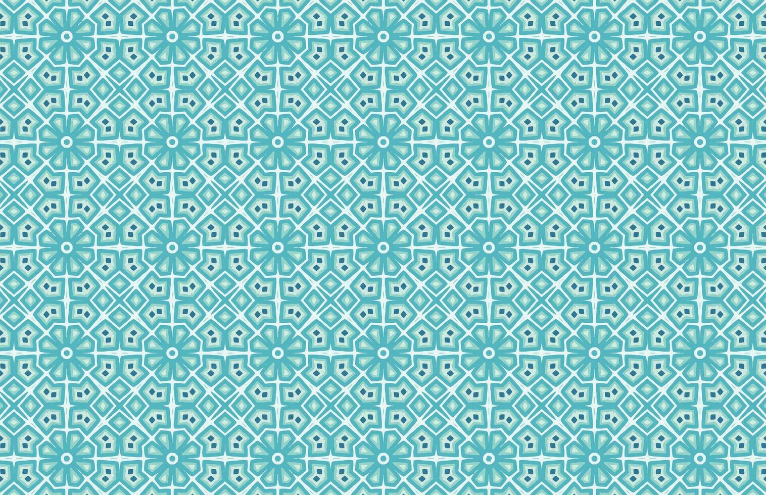 blå marockansk bricka mönster vektor