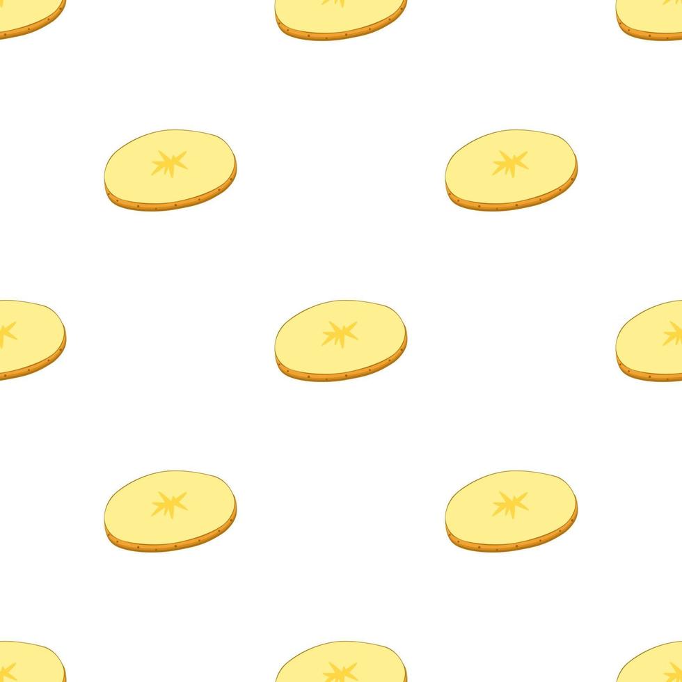 Illustration zum Thema helles Muster braune Kartoffel vektor