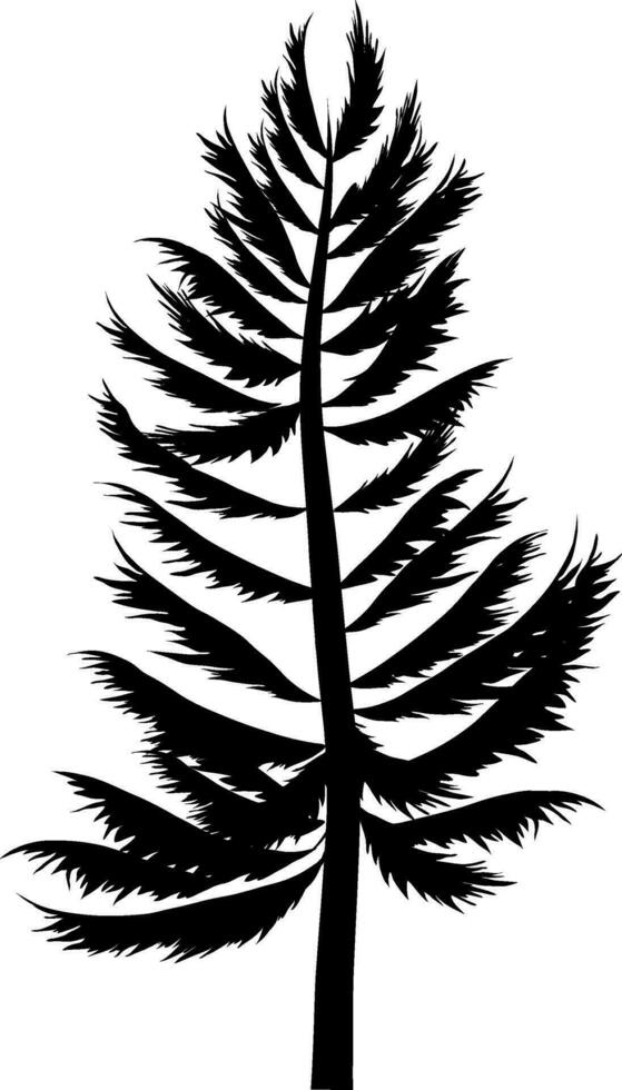 tall träd ikon vektor. jul träd illustration tecken. tall symbol eller logotyp. vektor
