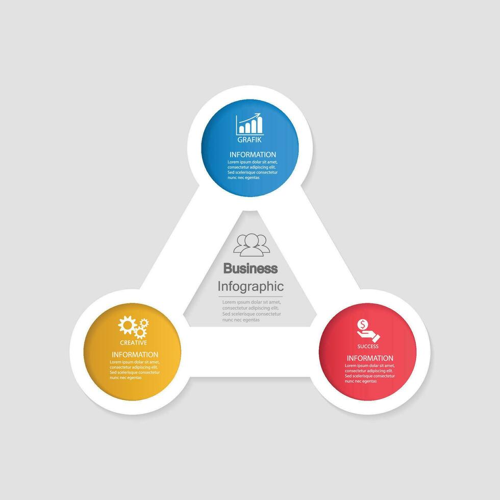 Infografik Vektor, Graph. Präsentation. Geschäft Konzepte, Teile, Schritte, Prozesse. Visualisierung von Infografik Daten. Anfang Vorlage. - - Vektor