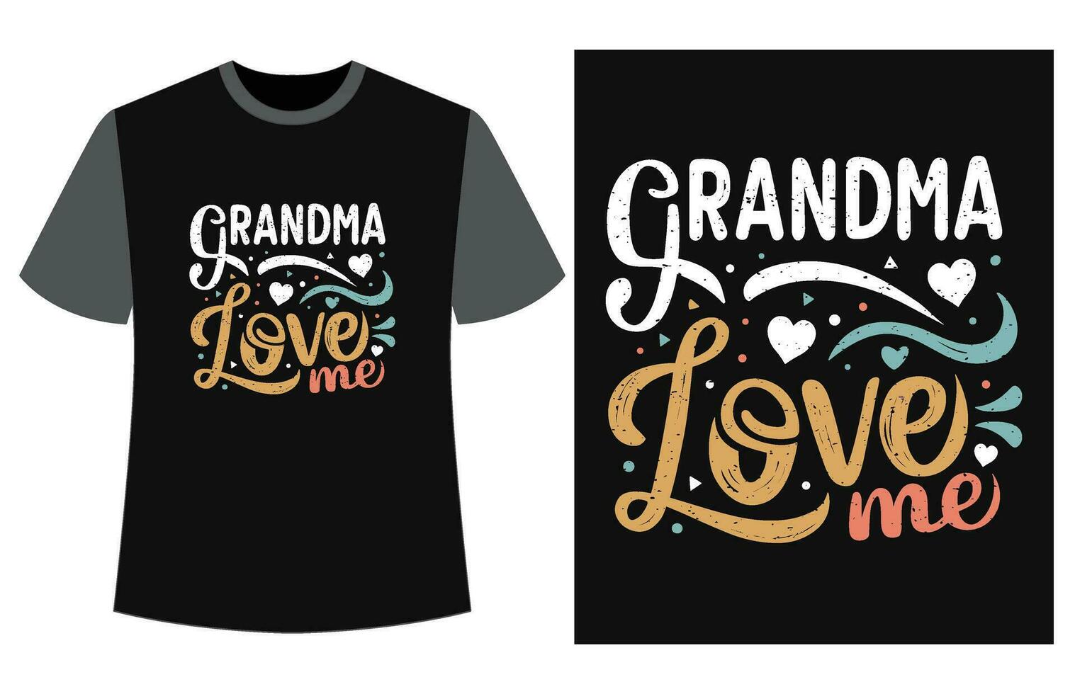 glücklich Großeltern Tag T-Shirt Vektor, komisch Jahrgang Großeltern Tag T-Shirt Design vektor