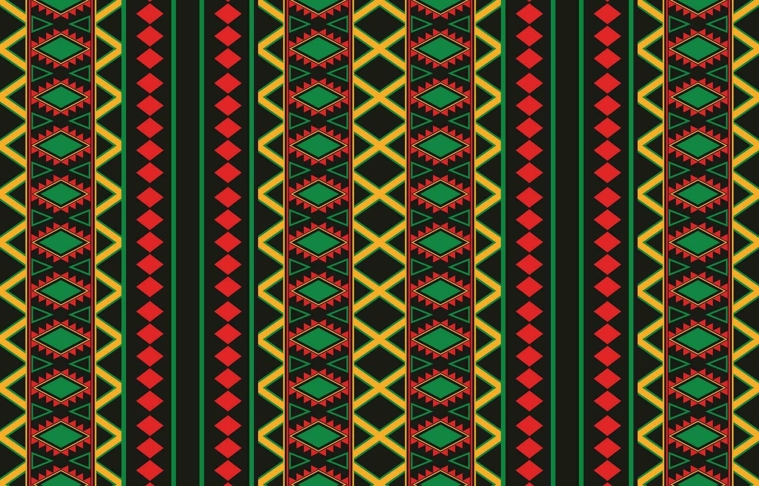 etnisk abstrakt ikat konst. aztec prydnad skriva ut. geometrisk etnisk mönster sömlös Färg orientalisk. design för bakgrund ,ridå, matta, tapet, Kläder, omslag, batik, vektor illustration.