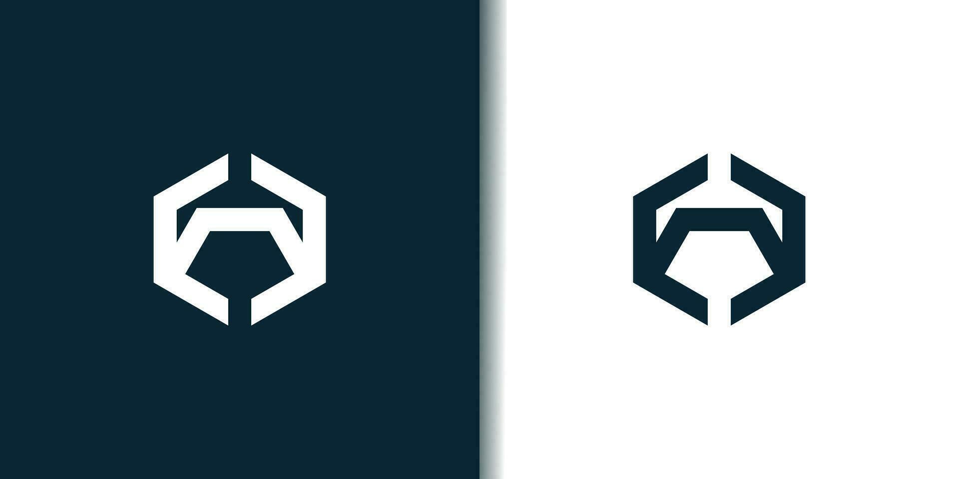 Brief h Logo Design Element Vektor mit modern Konzept