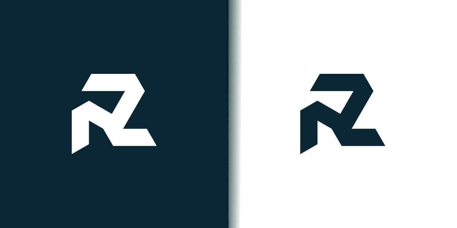 Brief r Logo Design Element Vektor mit modern Konzept