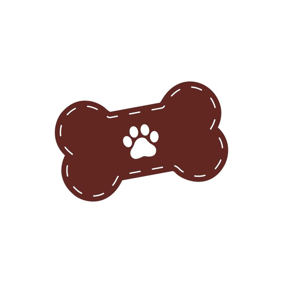 Hund Pfote Symbol, Pfote Fußabdruck Illustrator vektor