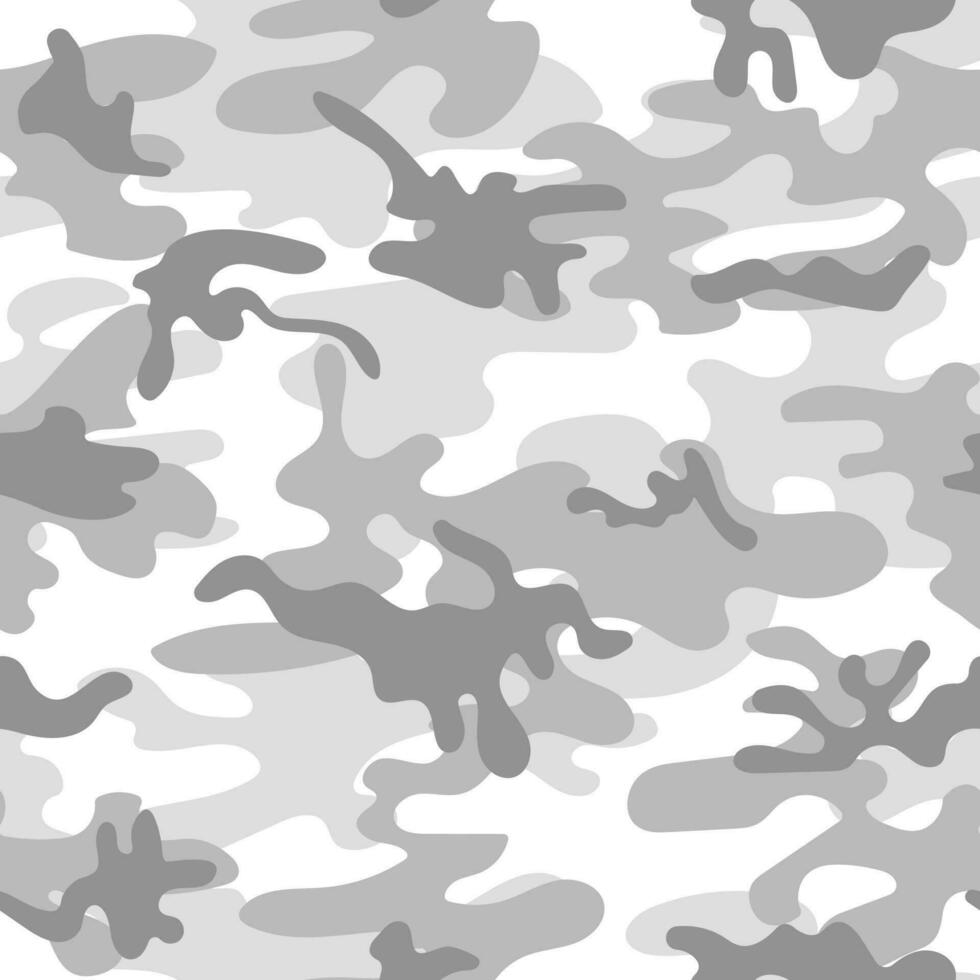 kamouflage sömlös mönster. textur militär kamouflage sömlös mönster. abstrakt armén och jakt maskering prydnad. vektor